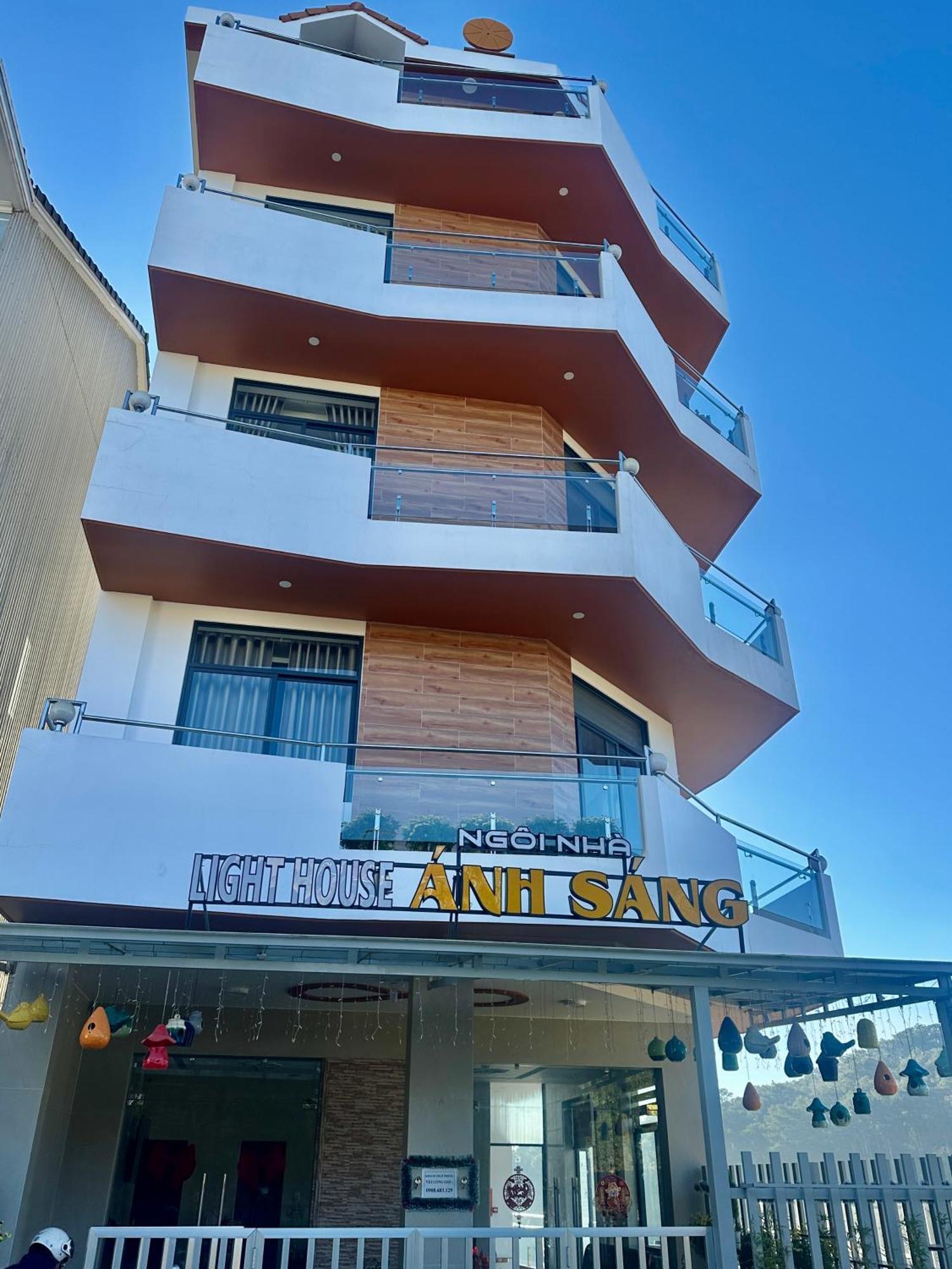 大叻 Khach San Anh Sang - Light House酒店 外观 照片